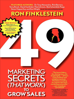 cover image of 49 Marketing Secrets (That Work) to Grow Sales